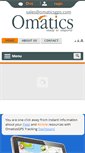 Mobile Screenshot of omaticsgps.com